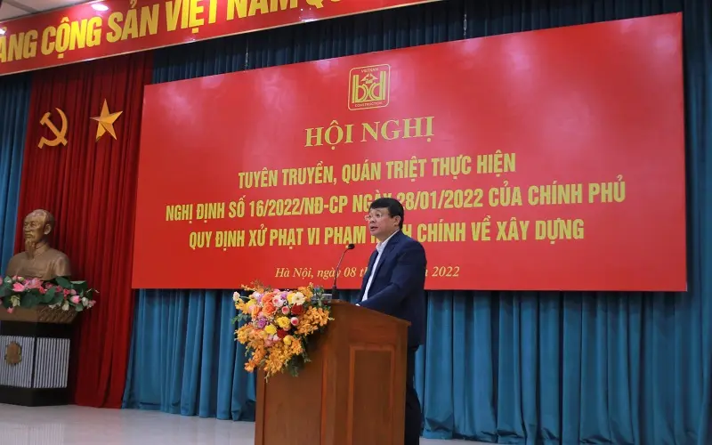 Nâng mức xử phạt vi phạm hành chính về xây dựng