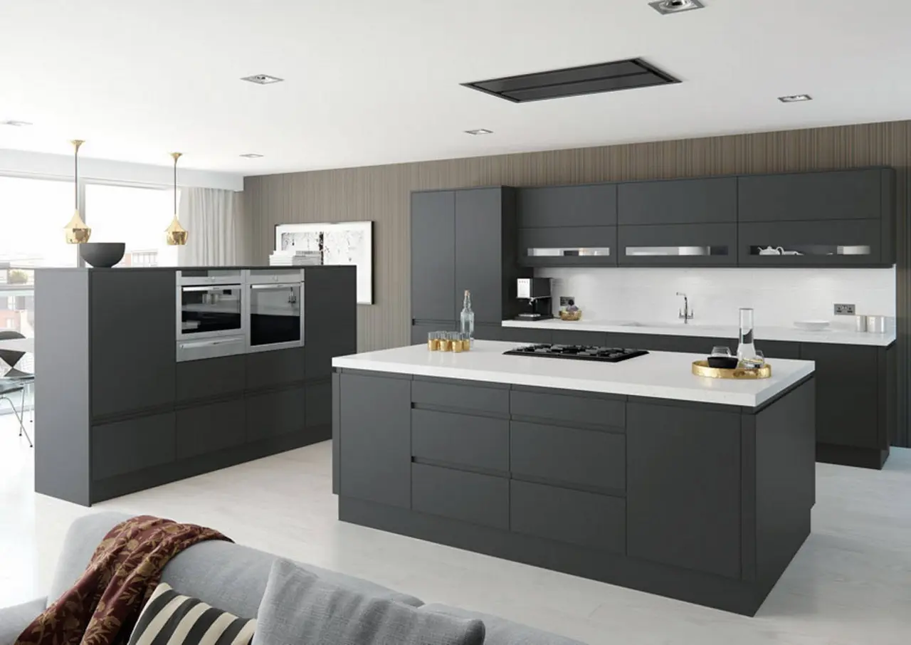 Trang trí với Anthracite – màu xám mạnh mẽ và linh hoạt (P2)