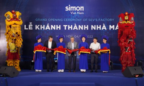 Simon khánh thành nhà máy sản xuất thiết bị điện, LED tại Việt Nam