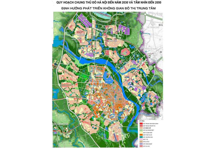 Lấy ý kiến điều chỉnh tổng thể QHCXD Thủ đô Hà Nội đến năm 2030 tầm nhìn đến năm 2050