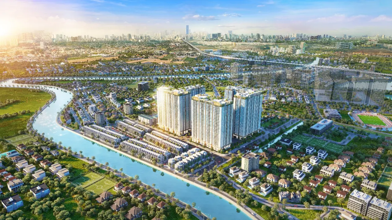 Cuộc sống viên mãn với thiên nhiên ngập tràn tại Hanoi Melody Residences