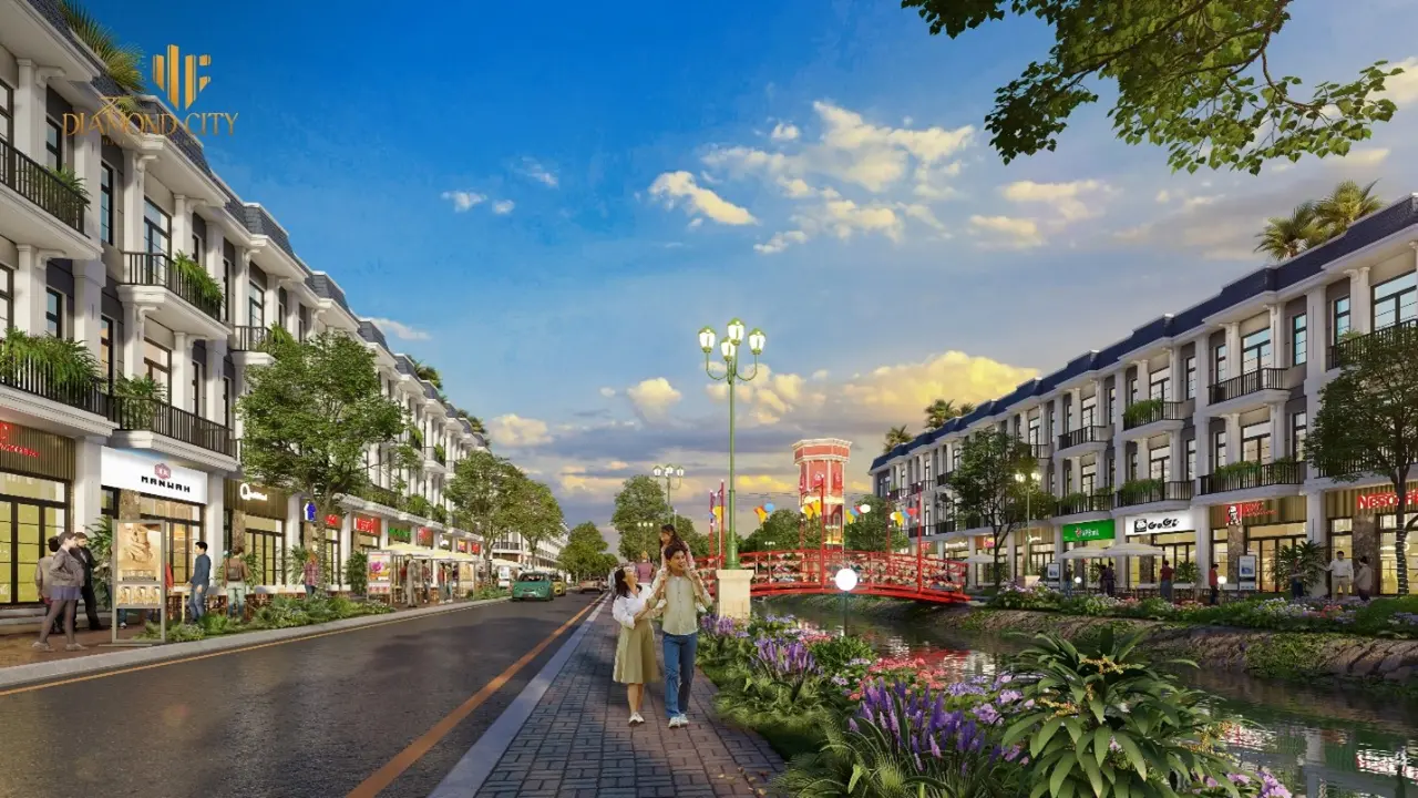 Yếu tố cốt lõi của shophouse The Diamond City thu hút giới đầu tư