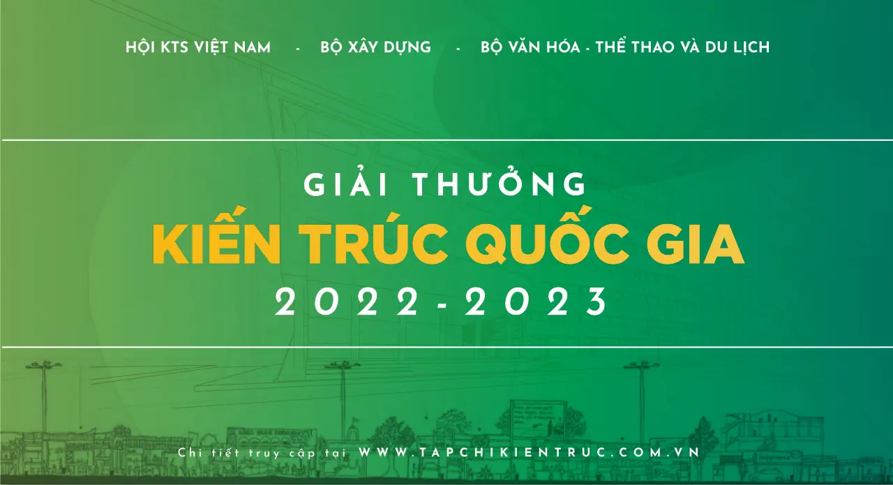 Thông báo về Giải thưởng Kiến trúc Quốc gia 2022-2023
