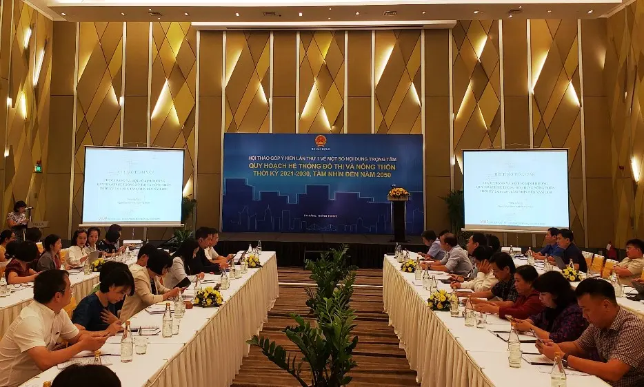 Bộ Xây dựng lấy ý kiến về quy hoạch hệ thống đô thị và nông thôn thời kỳ 2021-2030, tầm nhìn đến năm 2050
