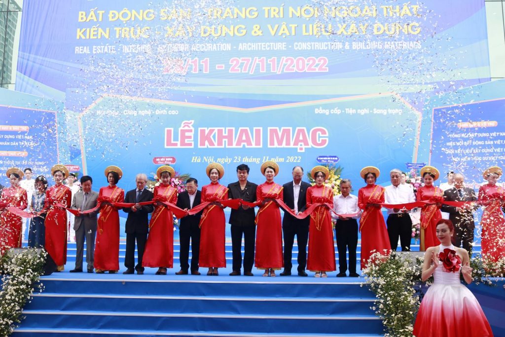 Khai mạc Triển lãm Quốc tế VIETBUILD Hà Nội 2022 (lần 3)