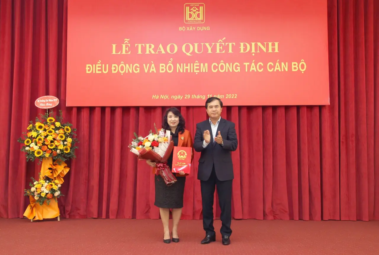 Bổ nhiệm PGS.TS Mai Thị Liên Hương làm Viện trưởng Viện Kiến trúc quốc gia