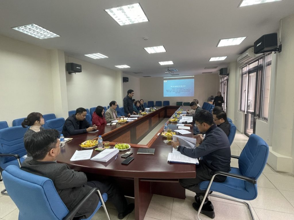 Nghiệm thu cấp cơ sở nhiệm vụ “Nghiên cứu hoàn thiện hướng dẫn công cụ đánh giá – công nhận khu đô thị xanh tại Việt Nam”