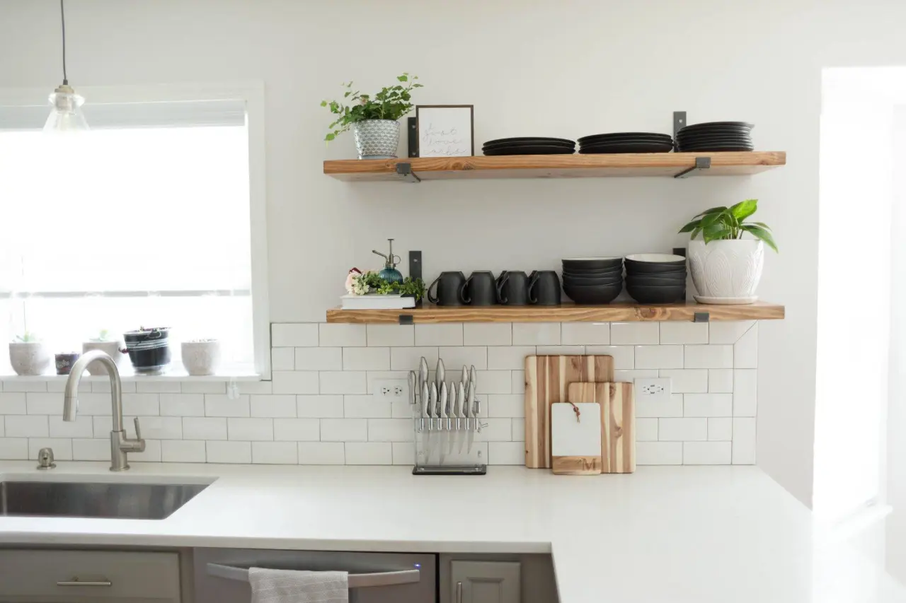 Ưu và nhược điểm của kệ bếp mở (P2)