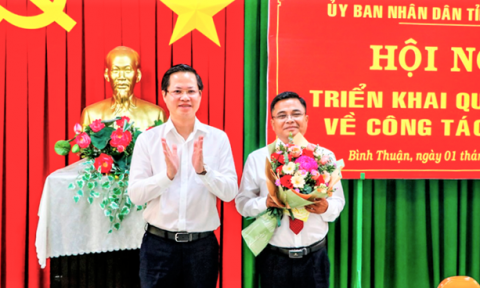 Bổ nhiệm tân Giám đốc Sở Xây dựng Bình Thuận