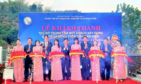 Khánh thành trụ sở Trung tâm Quy hoạch đô thị và nông thôn tỉnh Điện Biên