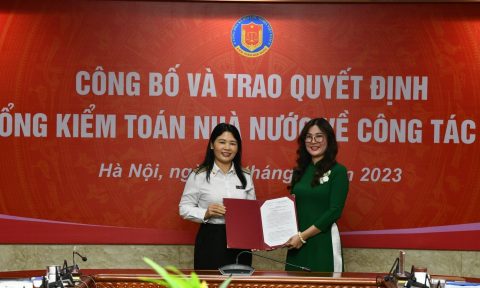 Nhà báo Nguyễn Thị Quỳnh Minh được bổ nhiệm giữ chức Tổng biên tập Báo Kiểm toán