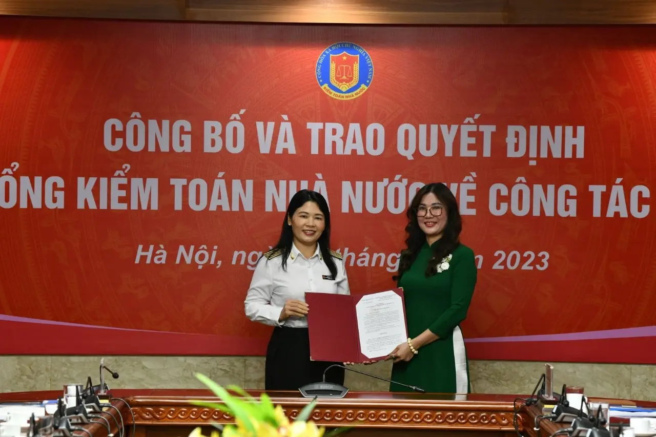 Nhà báo Nguyễn Thị Quỳnh Minh được bổ nhiệm giữ chức Tổng biên tập Báo Kiểm toán