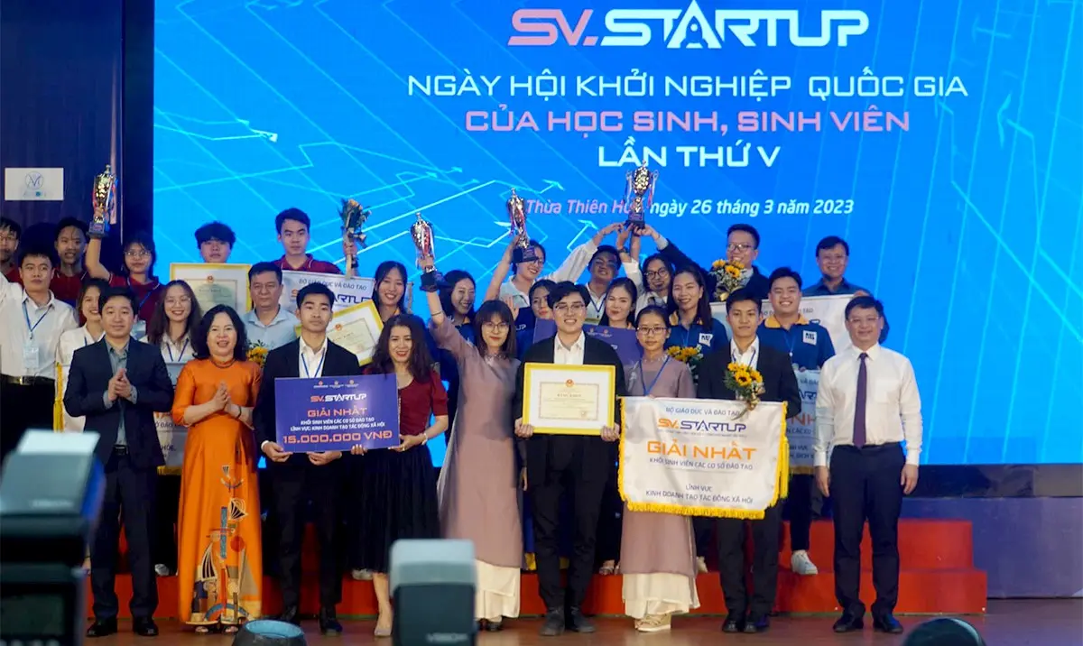 Sinh viên Trường Đại học Kiến trúc Hà Nội giành giải Nhất cuộc thi khởi nghiệp