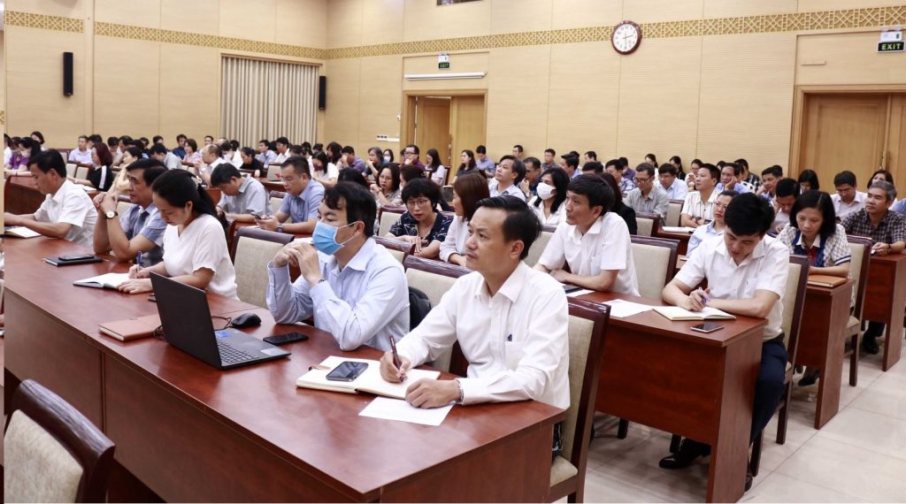 Bộ Xây dựng tập huấn kê khai phần mềm Quản lý cán bộ, công chức, viên chức