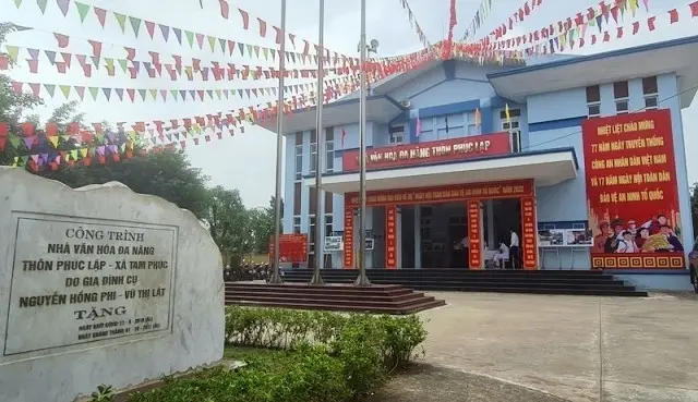 Vĩnh Phúc: Ban hành một số chính sách đặc thù hỗ trợ xây dựng Làng văn hóa kiểu mẫu