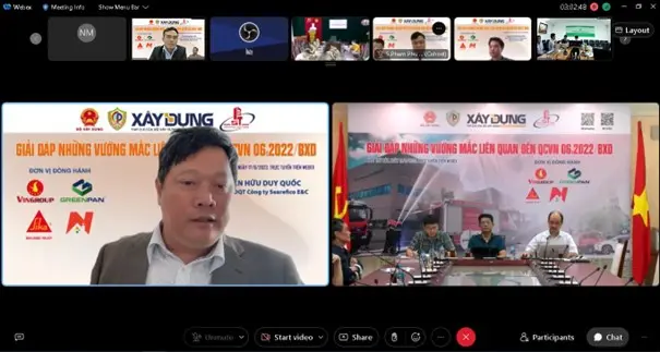 Giải đáp những vướng mắc liên quan đến QCVN 06:2022/BXD