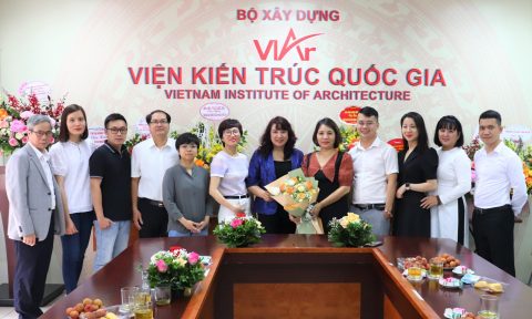 Viện Kiến trúc Quốc gia chúc mừng Tạp chí Kiến trúc Việt Nam nhân ngày 21/6