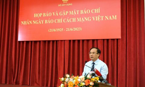 Bộ Xây dựng tổ chức Họp báo và gặp mặt nhân Ngày Báo chí cách mạng Việt Nam