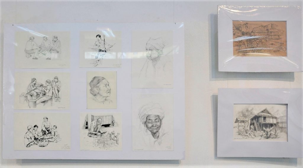 Triển lãm ký hoạ thực tế 2023: Mỗi tác phẩm là một cung bậc cảm xúc