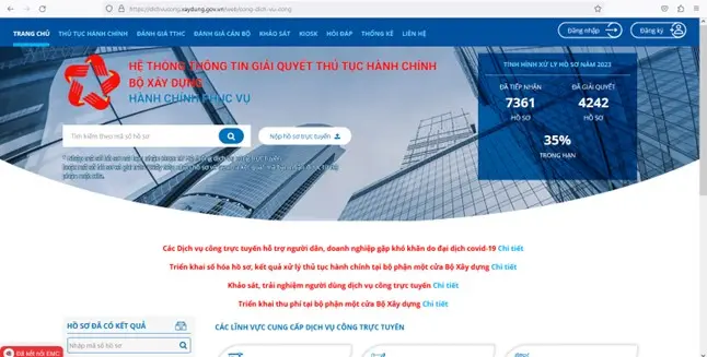 Bộ Xây dựng nghiên cứu ứng dụng trí tuệ nhân tạo trong hoạt động cung cấp dịch vụ công trực tuyến