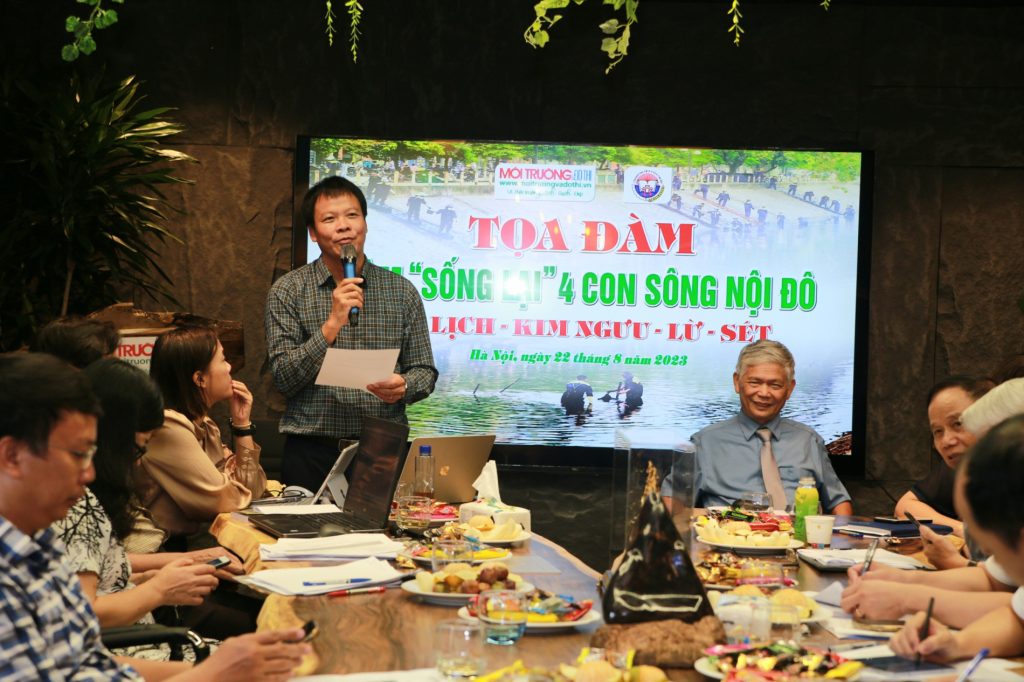 Toạ đàm Làm “sống lại” 4 con sông nội đô: Tô Lịch- Kim Ngưu- Lừ- Sét