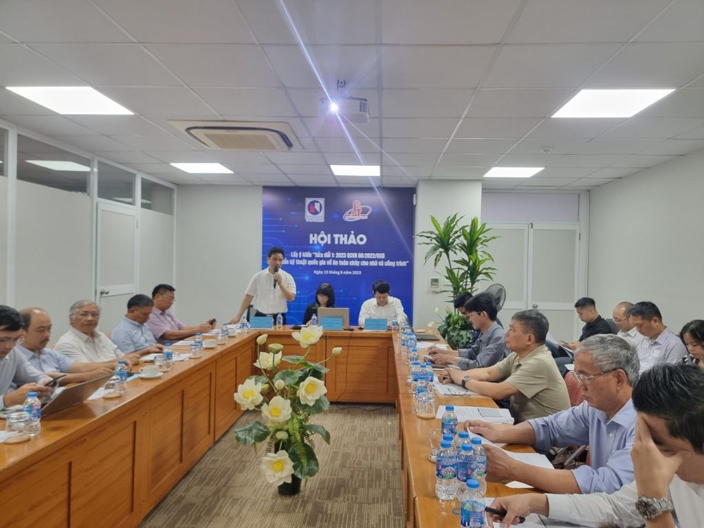 Lấy ý kiến sửa đổi Quy chuẩn 06 về an toàn trong phòng cháy cho nhà ở và công trình.