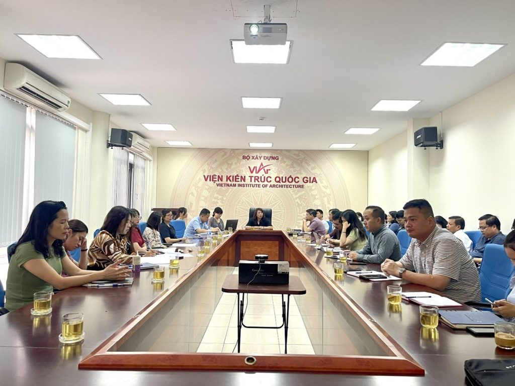 Đảng bộ Viện Kiến trúc Quốc gia học tập chuyên đề Quý III/2023
