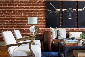 24 ý tưởng tường tạo điểm nhấn cho phòng khách phù hợp với mọi phong cách (P1)