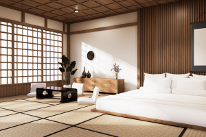Cách tạo một phòng ngủ truyền thống của Nhật Bản (P2)