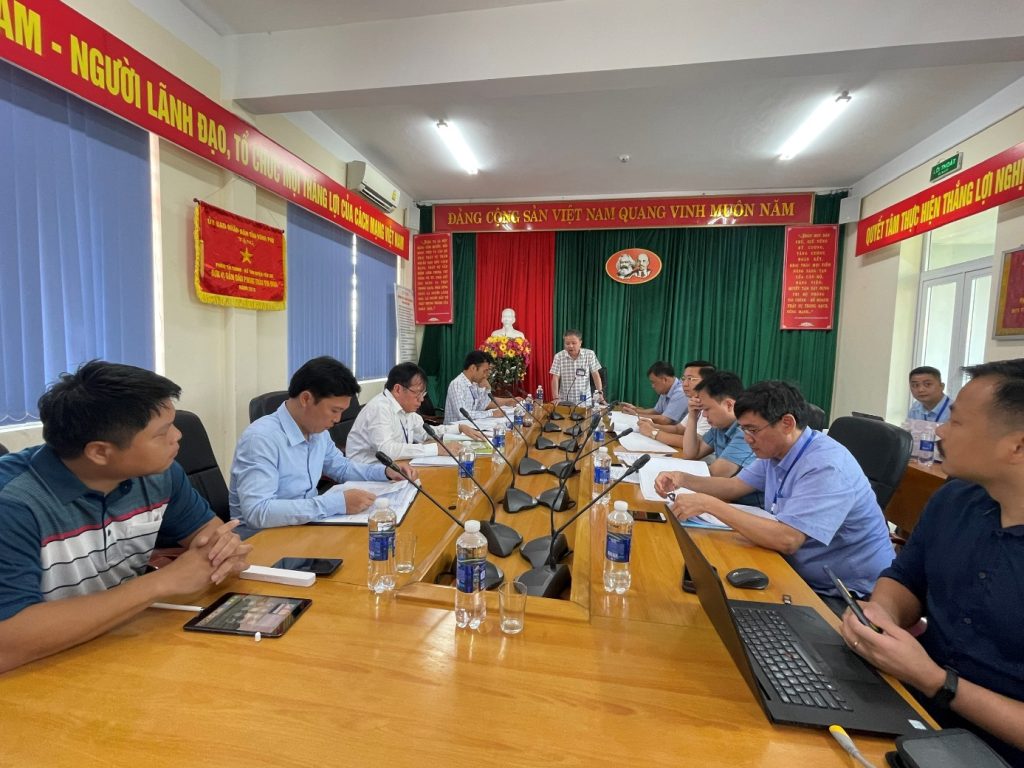 Báo cáo Dự án xây dựng Trung tâm Hội nghị và Tổ chức sự kiện huyện Yên Lạc, tỉnh Vĩnh Phúc