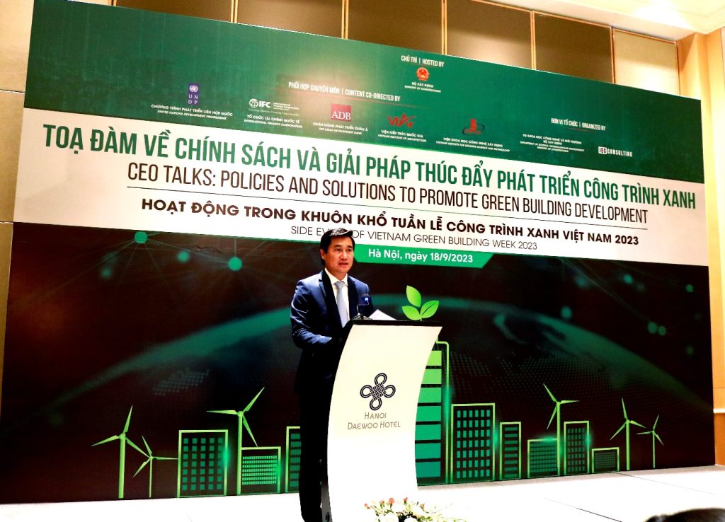 Tọa đàm Chính sách và giải pháp thúc đẩy phát triển công trình xanh
