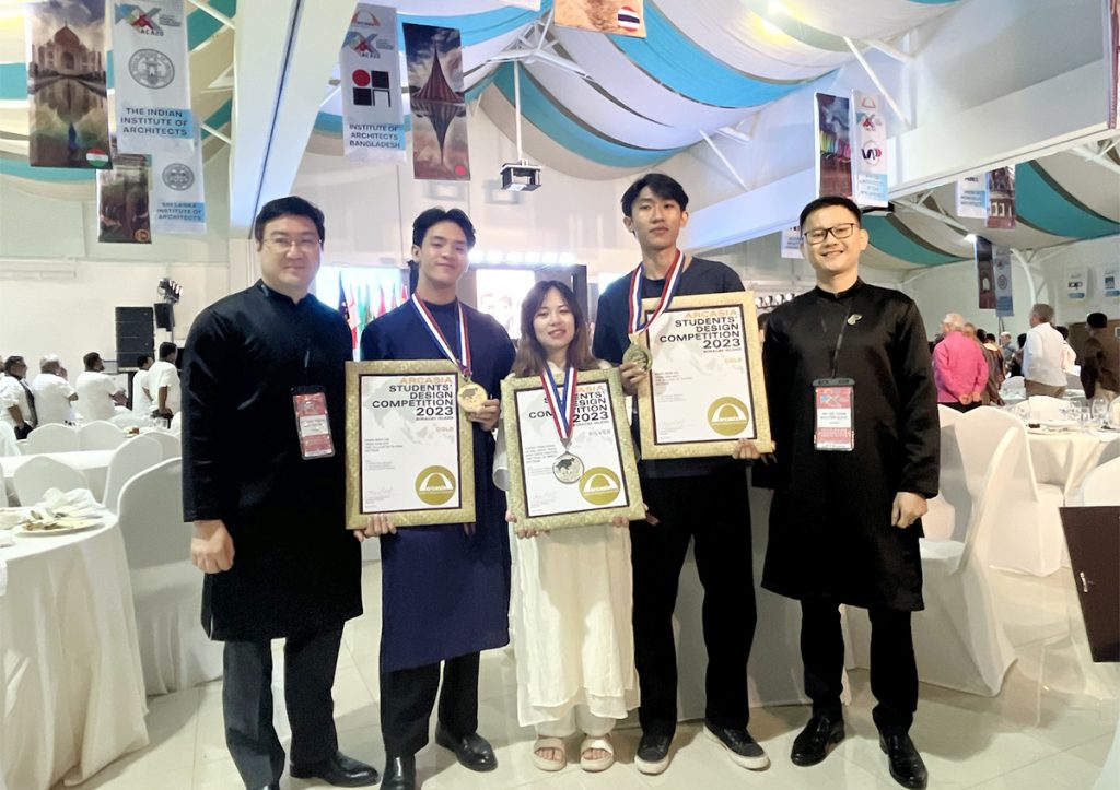 Sinh viên Việt Nam ghi danh tại cuộc thi Thiết kế kiến trúc dành cho sinh viên – Arcasia 2023