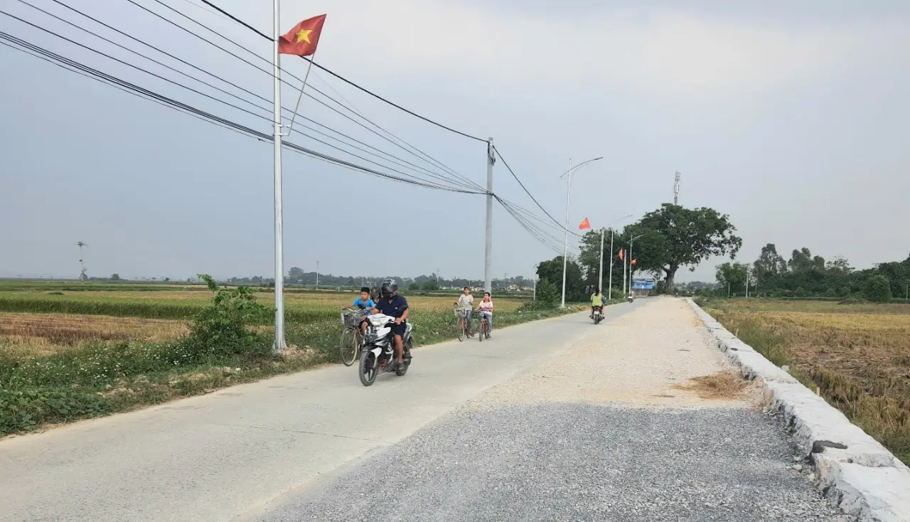 Hà Nam: Dự án cải tạo đường trục xã Liêm Túc góp phần phát triển kinh tế xã hội tại huyện Thanh Liêm