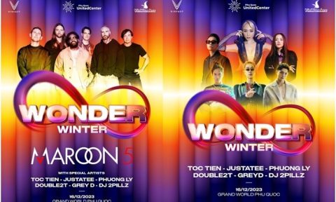 Siêu nhạc hội 8Wonder Winter Festival công bố 11 bản hit và dàn sao Việt biểu diễn cùng Maroon 5