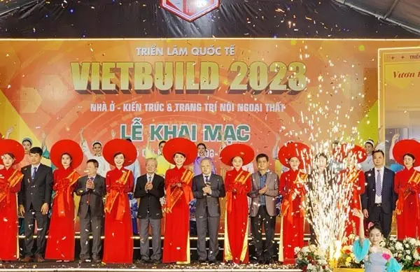 Gần 1.000 gian hàng tham gia Triển lãm Quốc tế Vietbuild 2023 lần thứ 4