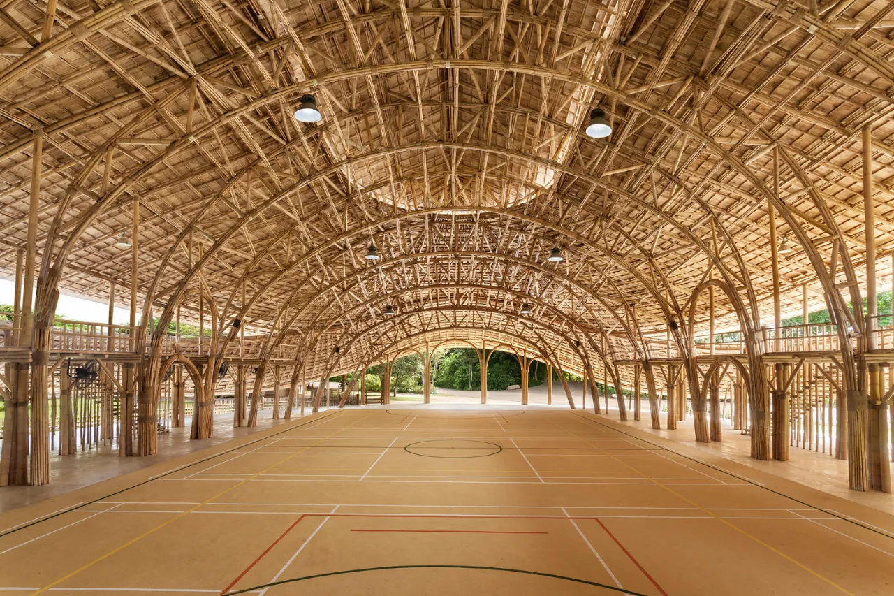 Chìa khóa cho Kỹ thuật tre trong Thiết kế kết cấu: Trường hợp của Panyaden Hall