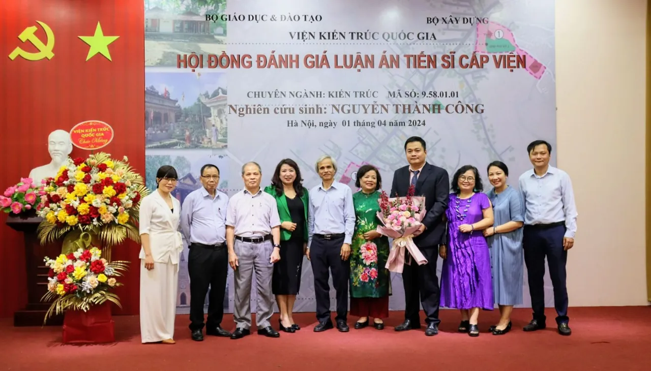 Hội đồng đánh giá luận án tiến sĩ cấp Viện cho NCS Nguyễn Thành Công