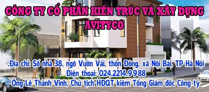 Công Ty Cổ Phần Kiến Trúc Và Xây Dựng AVITYCO