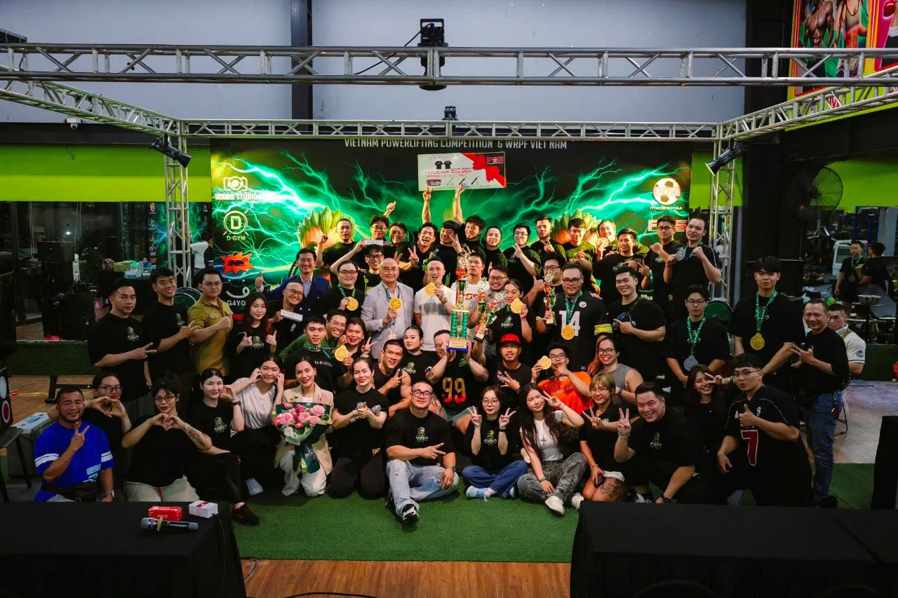 Powerlifting – Sức mạnh bứt phá và đỉnh cao thi đấu tại Vietnam Sport Show 2025