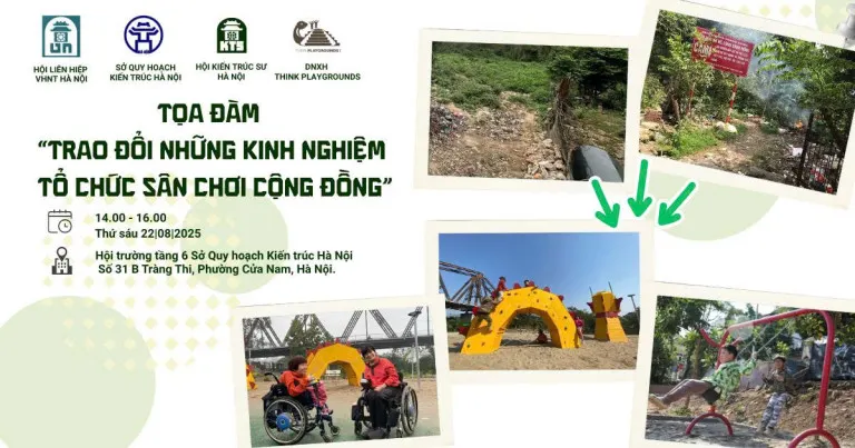 Tọa đàm Trao đổi những kinh nghiệm xây dựng sân chơi cộng đồng
