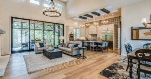 Ý tưởng thiết kế phòng khách mở