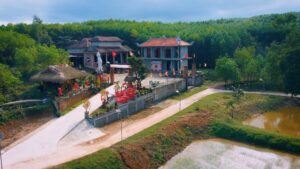 Chùa Phổ Lại giữa miền trung du Huế