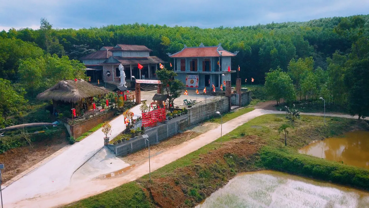 Chùa Phổ Lại giữa miền trung du Huế