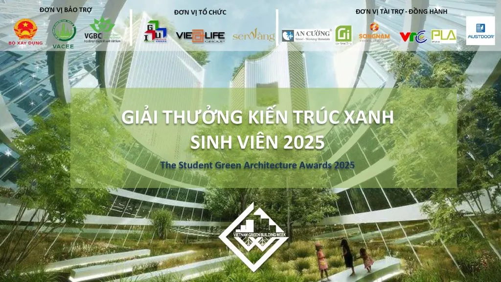 Giải thưởng “Kiến trúc xanh Sinh viên 2025”