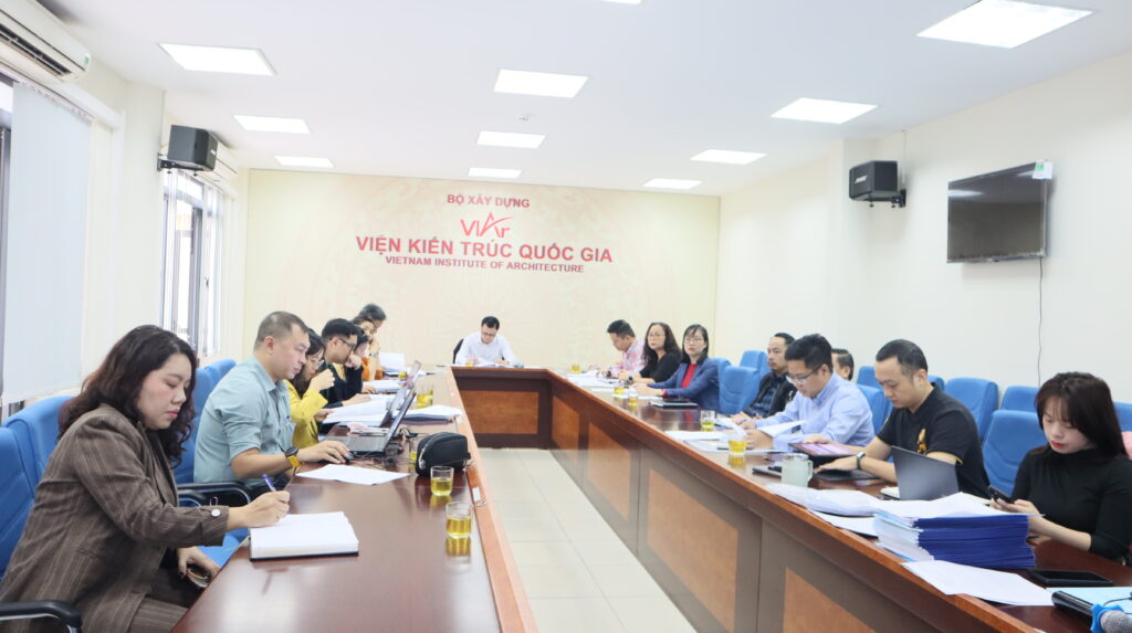 Hội đồng nghiệm thu Nghiên cứu cơ sở khoa học, thực tiễn để xây dựng cơ sở dữ liệu kiến trúc quốc gia