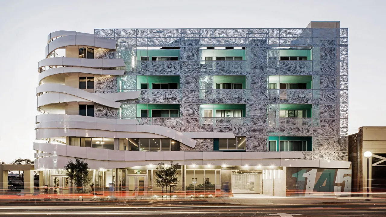 Nhà ở giá rẻ La Brea ở West Hollywood – phong cách hiện đại của nghệ thuật trang trí