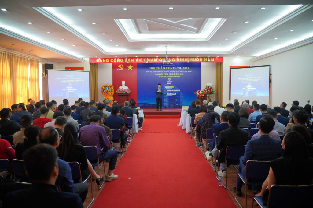 Hội thảo CONTECH+2025 giới thiệu loạt giải pháp mới cho kiến trúc và nhà ở xã hội