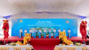 Vingroup khởi công Công trình nhà ở cho thuê Dự án  nhà ở xã hội Phường Phố Hiến, Tỉnh Hưng Yên