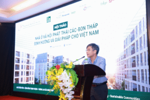Nhà ở xã hội phát thải các-bon thấp: Bắt đầu từ thiết kế, hướng tới mô hình có thể nhân rộng